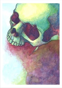 skeleton skull color