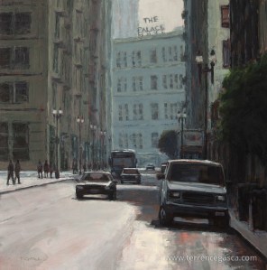 terrence gasca adorned in light oil on panel 22 x 22