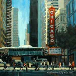 terrence gasca crossing chicago oils 24 x 24